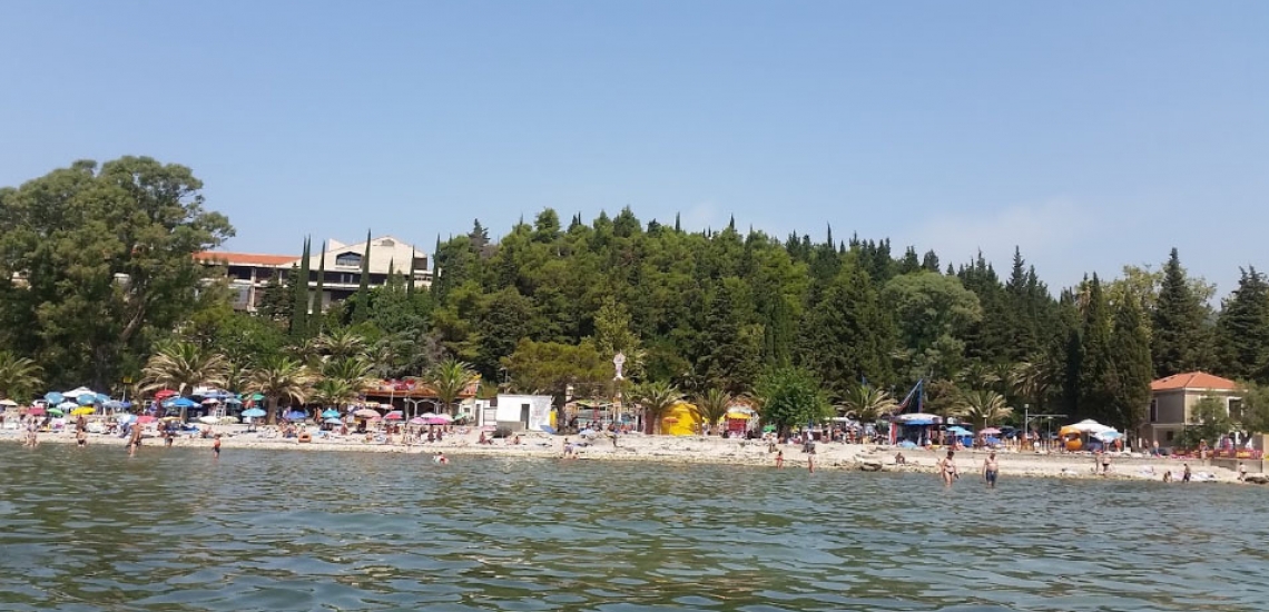 Plaža Stara Banja, пляж Stara Banja в Херцег-Нови