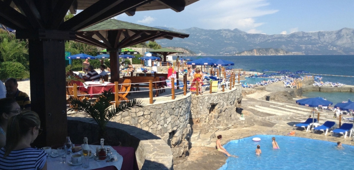 Ploce beach, пляж Плоче в Будве