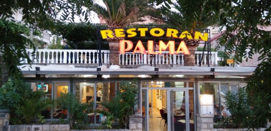 Restaurant Palma in Bečići