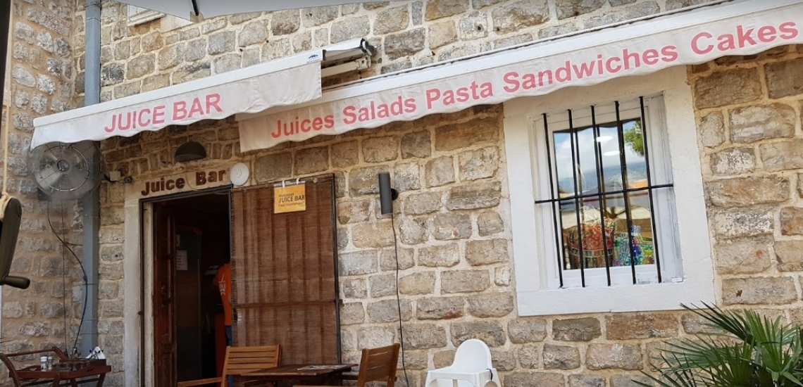 Ресторан Juice Bar в Будве
