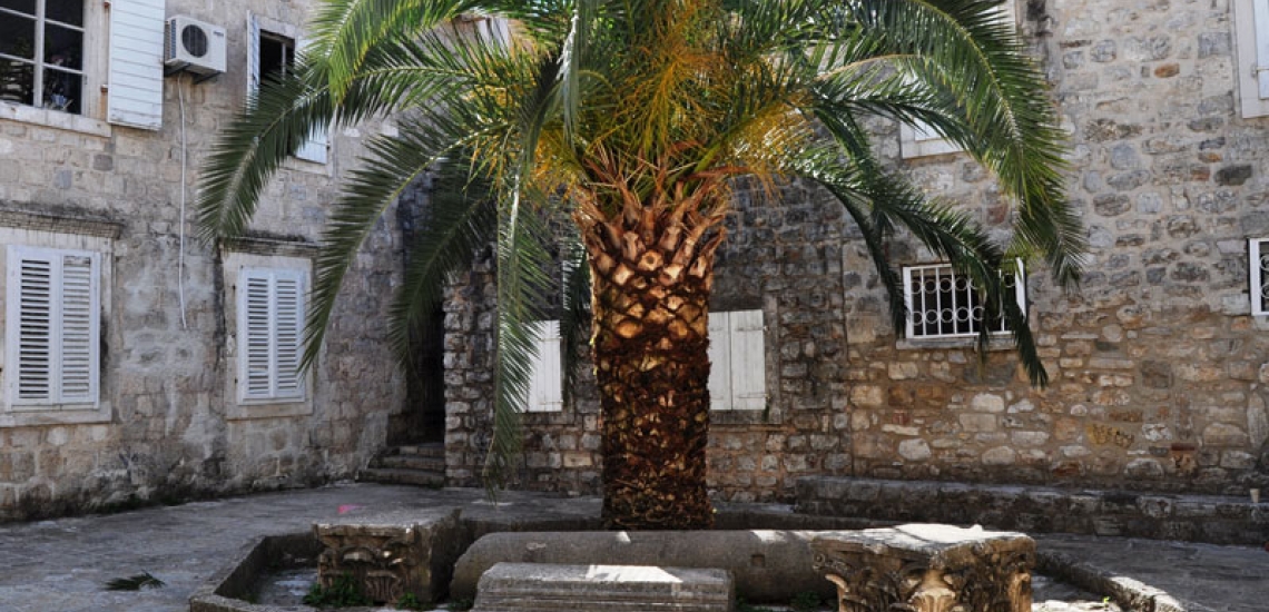 Roman Villa remains in Budva