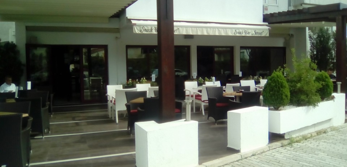 Snack Bar Street, снек-бар Street в Будве