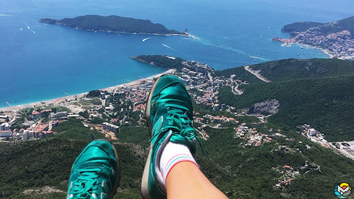 Paragliding, Montenegro