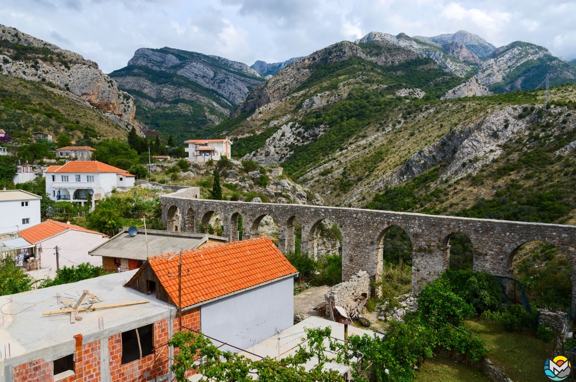 Aqueduct in Bar, Montenegro