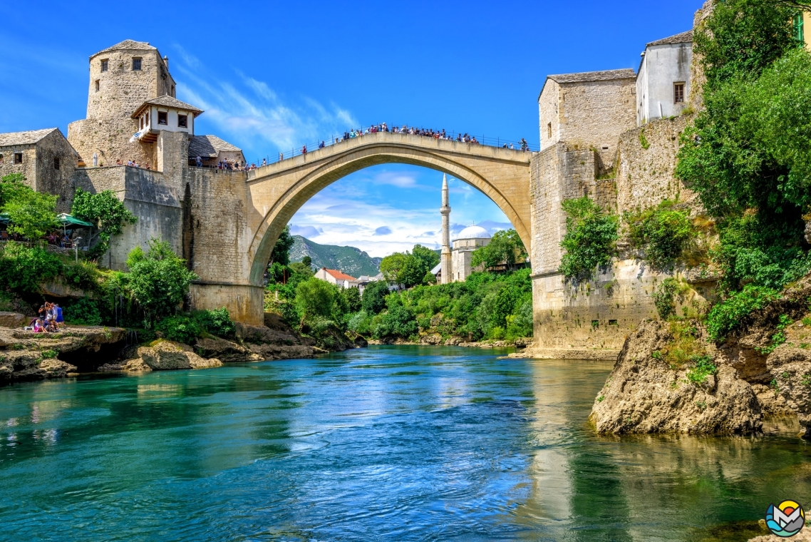 City of Mostar, Bosnia and Herzegovina