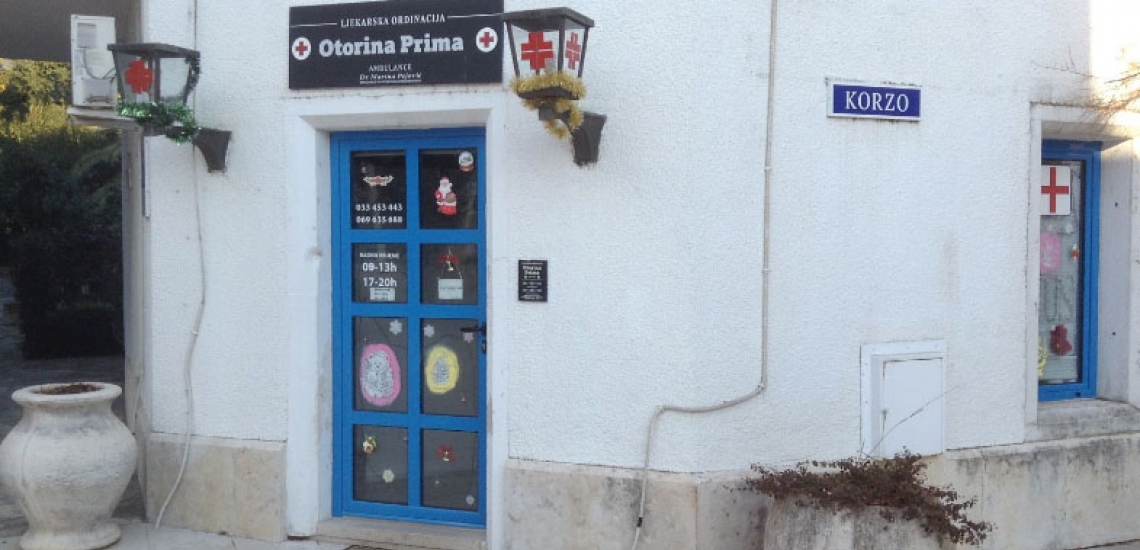 Otorina Prima, medical center in Budva