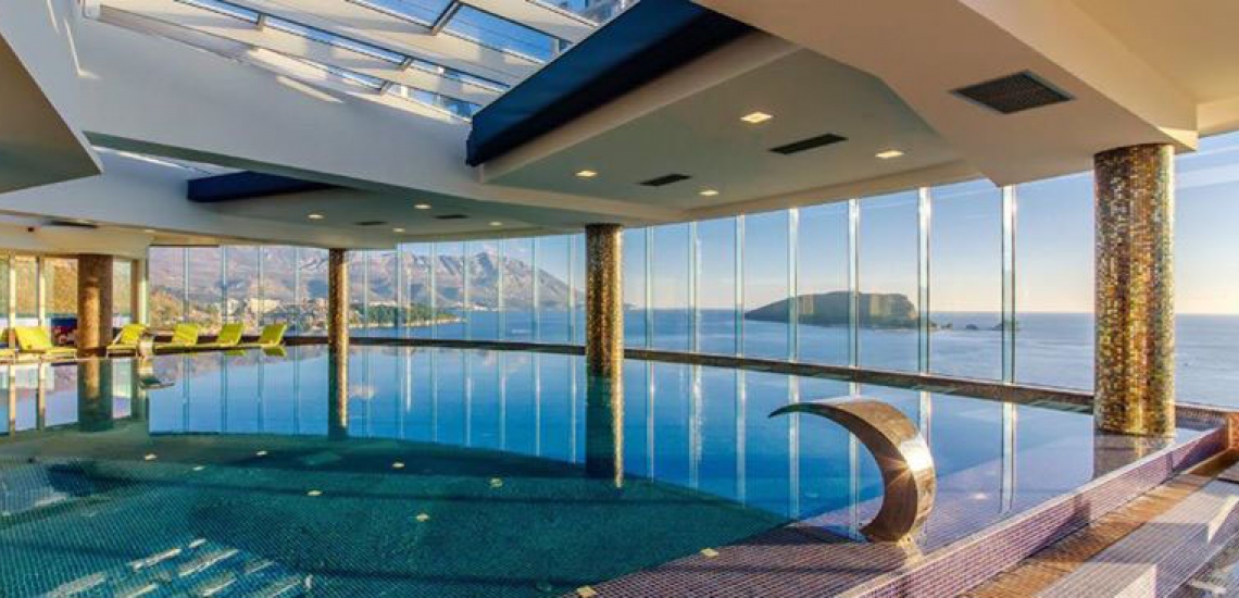 Sky View Wellness &amp; SPA, Spa at Tre Canne Hotel in Budva